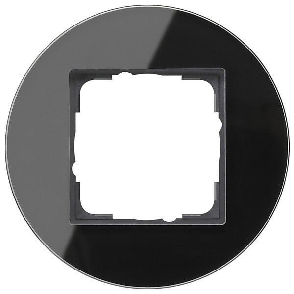 Gira Abdeckrahmen 1f. sw 0211135